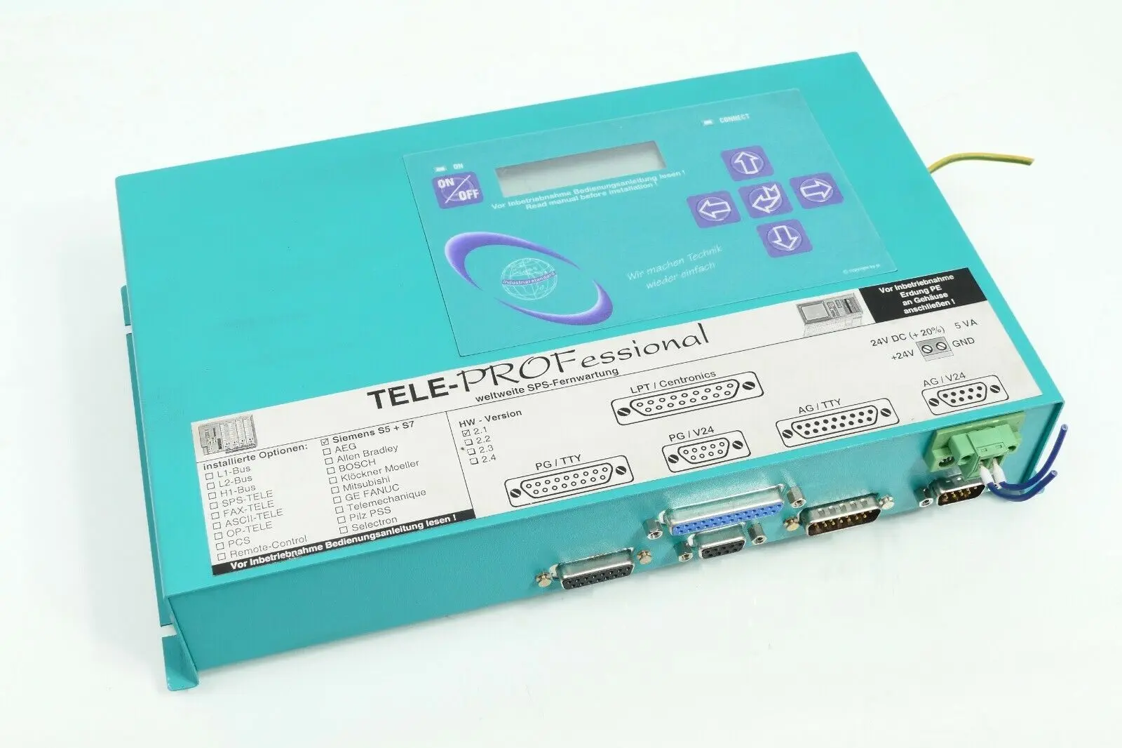 Produktfoto 1 von Tele -PROFessional SPS-Fernwartung / Siemens S5+S7