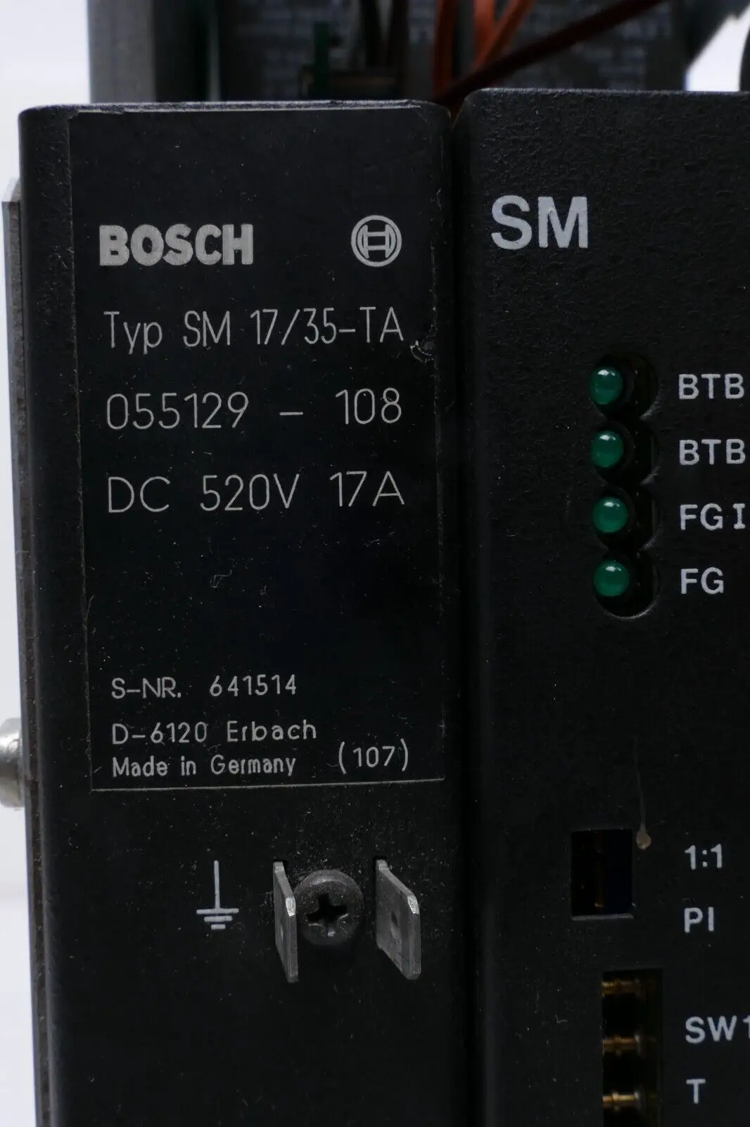 Produktfoto 1 von Bosch SM 17/35-TA Servomodul | 047829-4047+047830-411401 | 055129-108