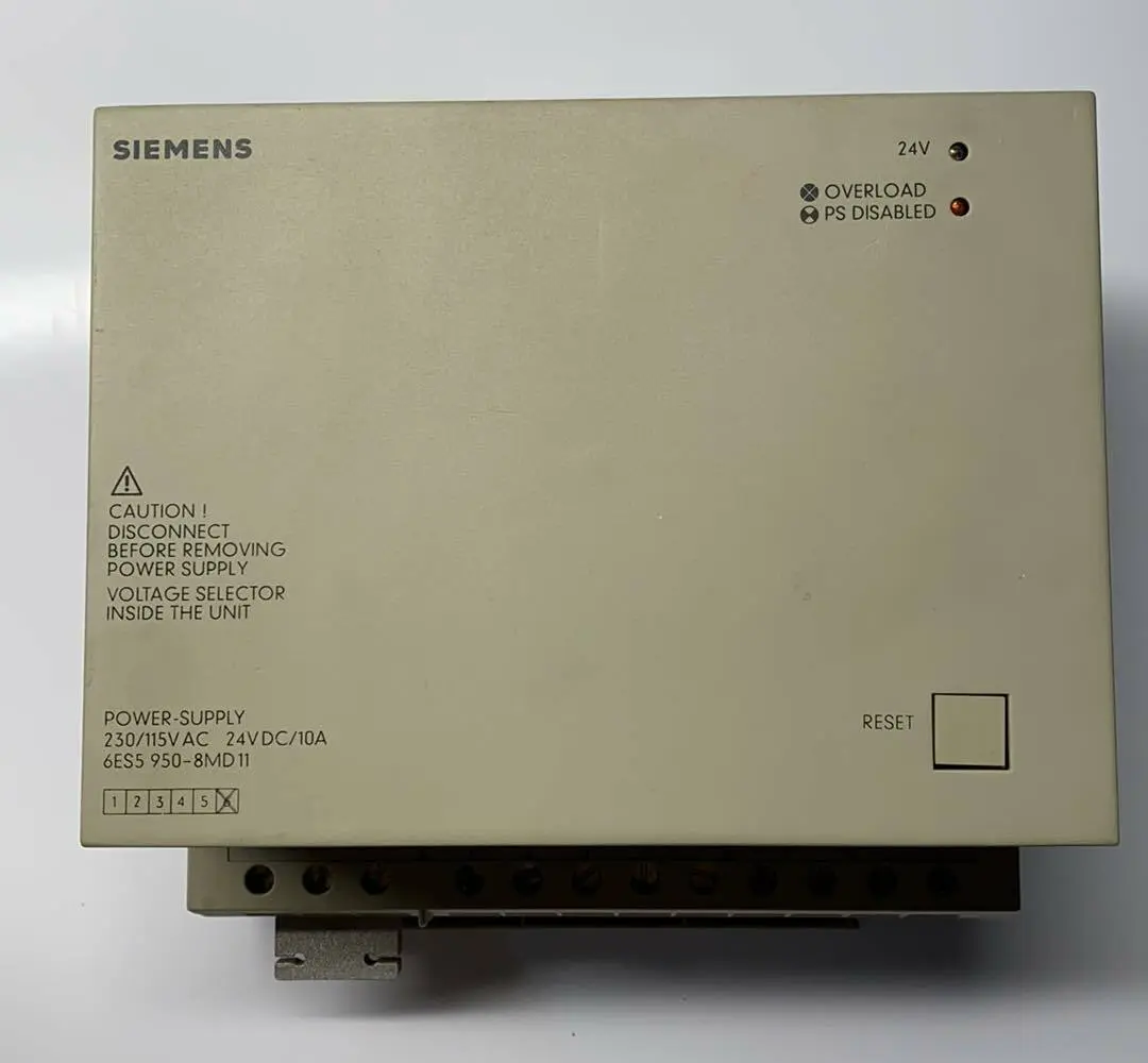 Produktfoto 1 von Siemens SIMATIC S5 Stromversorgung 6ES5 950-8MD11 | E:06 | 6ES5950-8MD11