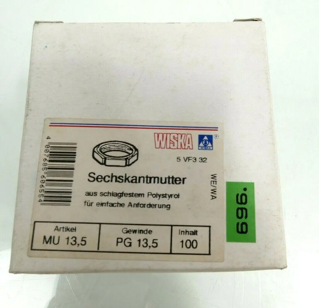 Produktfoto 1 von WISKA 6-KT-Muttern Gewinde PG13,5