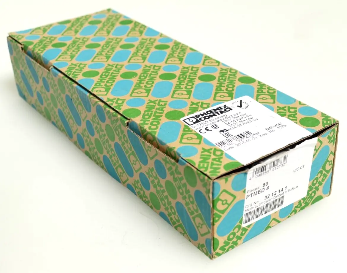 50x Phoenix Contact Reihenklemme 32 12 14 1 | PTMED 4 | 3212141