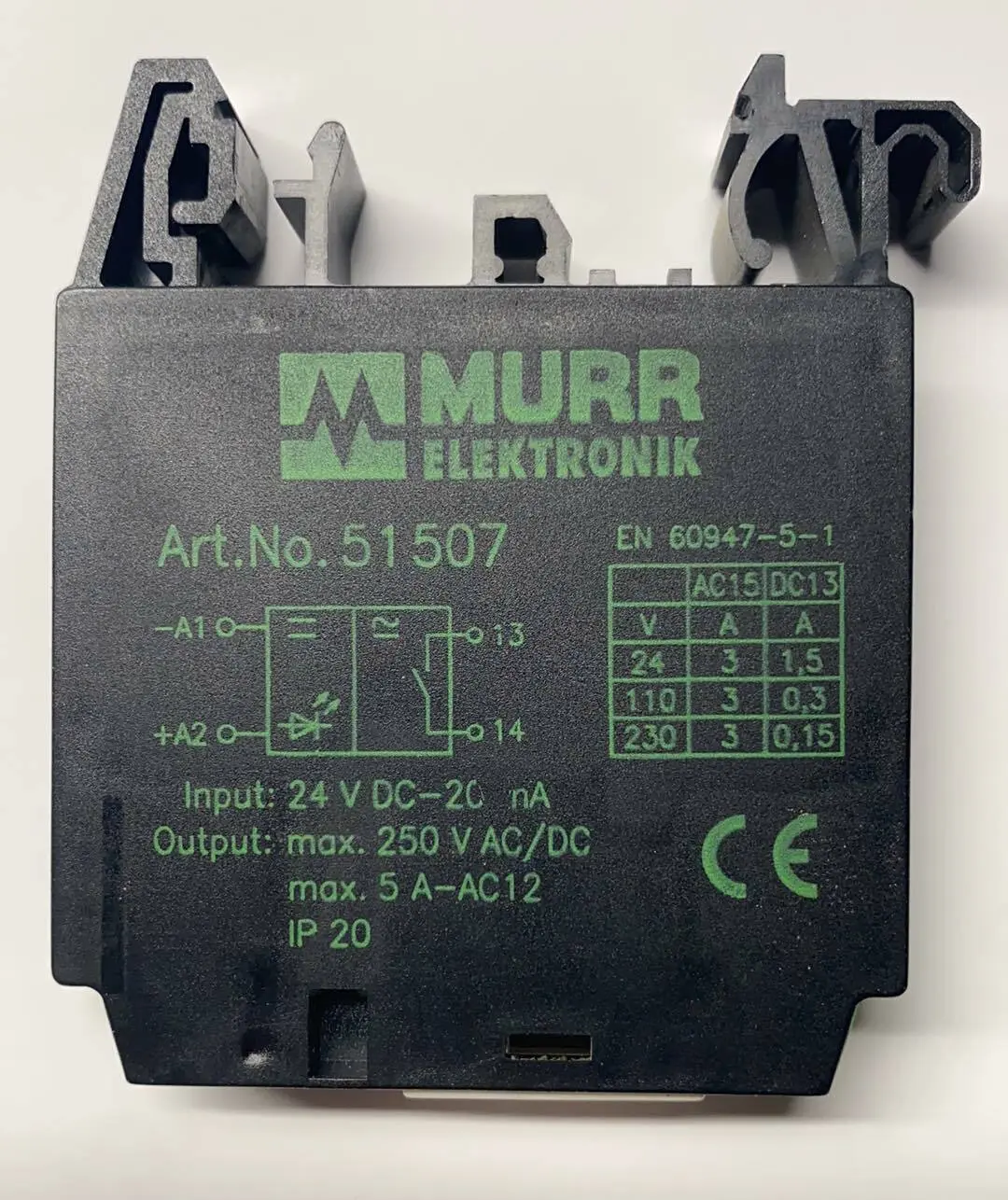 Produktfoto 1 von MURR Elektronik 51 507 Ausgangsrelais | 51507
