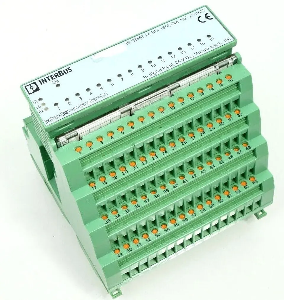 Produktfoto 1 von Phoenix Contact INTERBUS 27 51 68 7 | IB STME 24 BDI 16/4 | 2751687