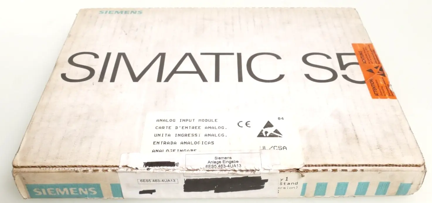 Produktfoto 1 von Siemens SIMATIC S5 Analogeingabe 6ES5 463-4UA13 | E:02 | 6ES5463-4UA13