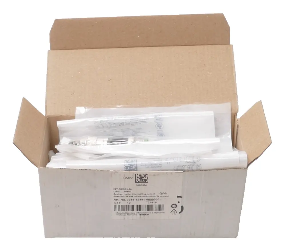 Produktfoto 1 von 10x Murr Elektronik MOSA M12 St. 0° Schneidklemme | 7356-12481-0000000