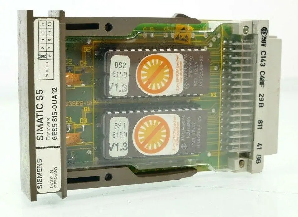 Produktfoto 1 von Siemens SIMATIC S5 | 6ES5815-0UA12 | E:01 | 6ES5 815-0UA12
