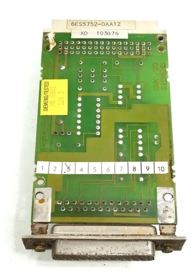 Siemens Simatic S5 Schnittstellenmodul 6ES5 752-0AA12 | E:03 | 6ES5752-0AA12
