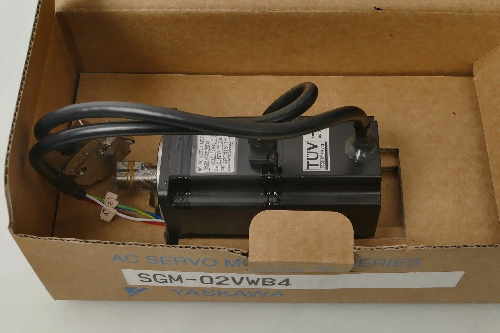 Produktfoto 1 von Yaskawa Electric AC Servo Motor 3000r/min | SGM-02VWB4