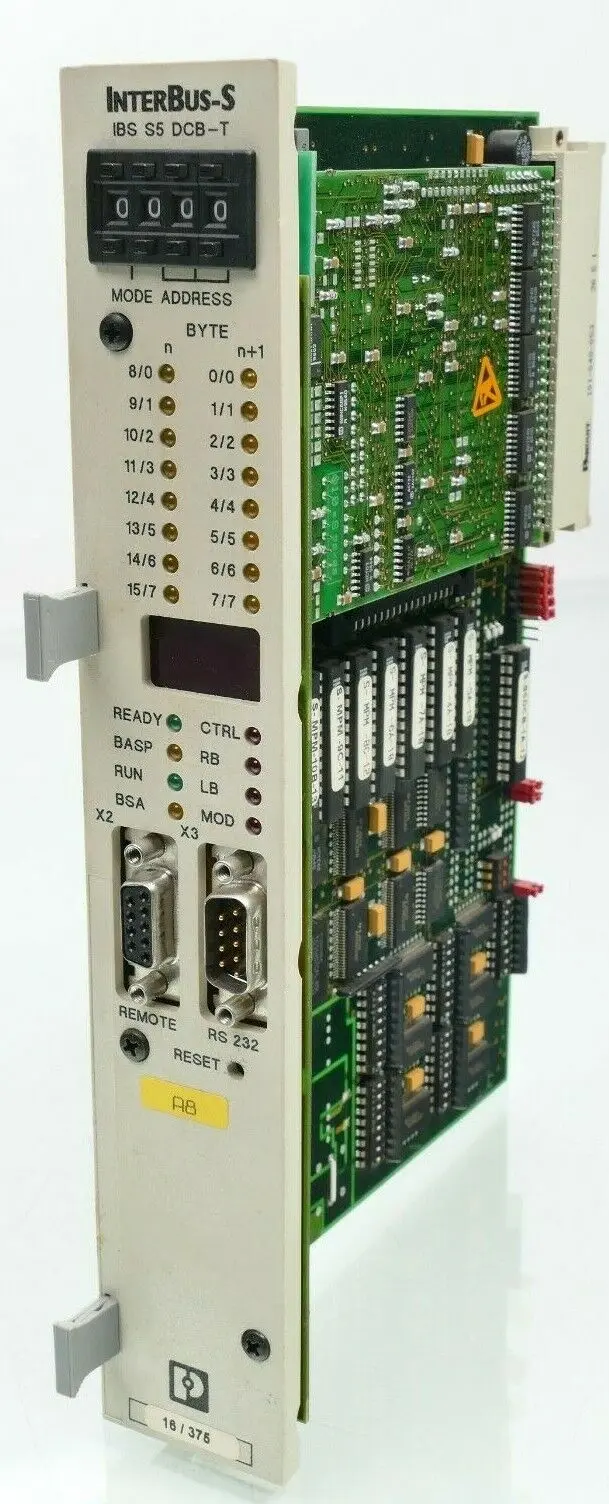 Produktfoto 1 von Phoenix Contact Interbus-S IBS S5 DCB-T Anschaltbaugruppe