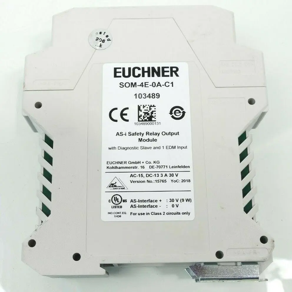 Euchner AS-i Safety Relay Output Modle SOM-4E-0A-C1 | 103489