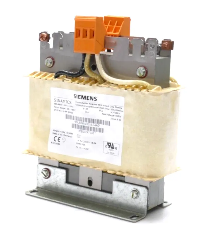 Produktfoto 1 von Siemens Kommutierungsdrossel 6SL3 000-0CE15-0AA0 | E:01 | 6SL3000-0CE15-0AA0