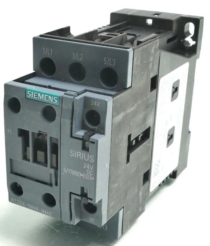 Produktfoto 1 von Siemens SIRIUS Leistungsschütz 3RT2 026-1DB44-3MA0 | E:03 | 3RT2026-1DB44-3MA0