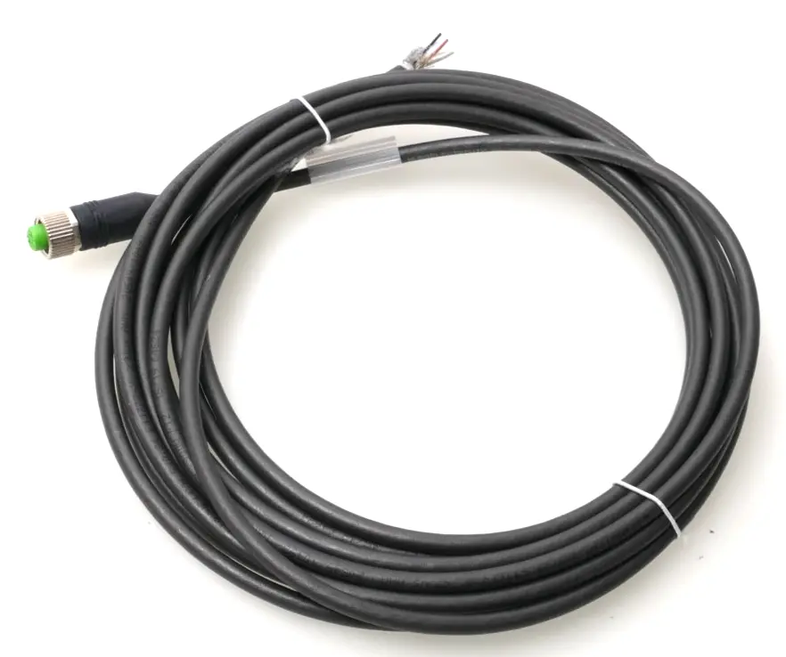 Produktfoto 1 von Murr Elektronik M12 Bu. 0° A-kod. freies Ltg-ende 5m | 7000-13221-6430500