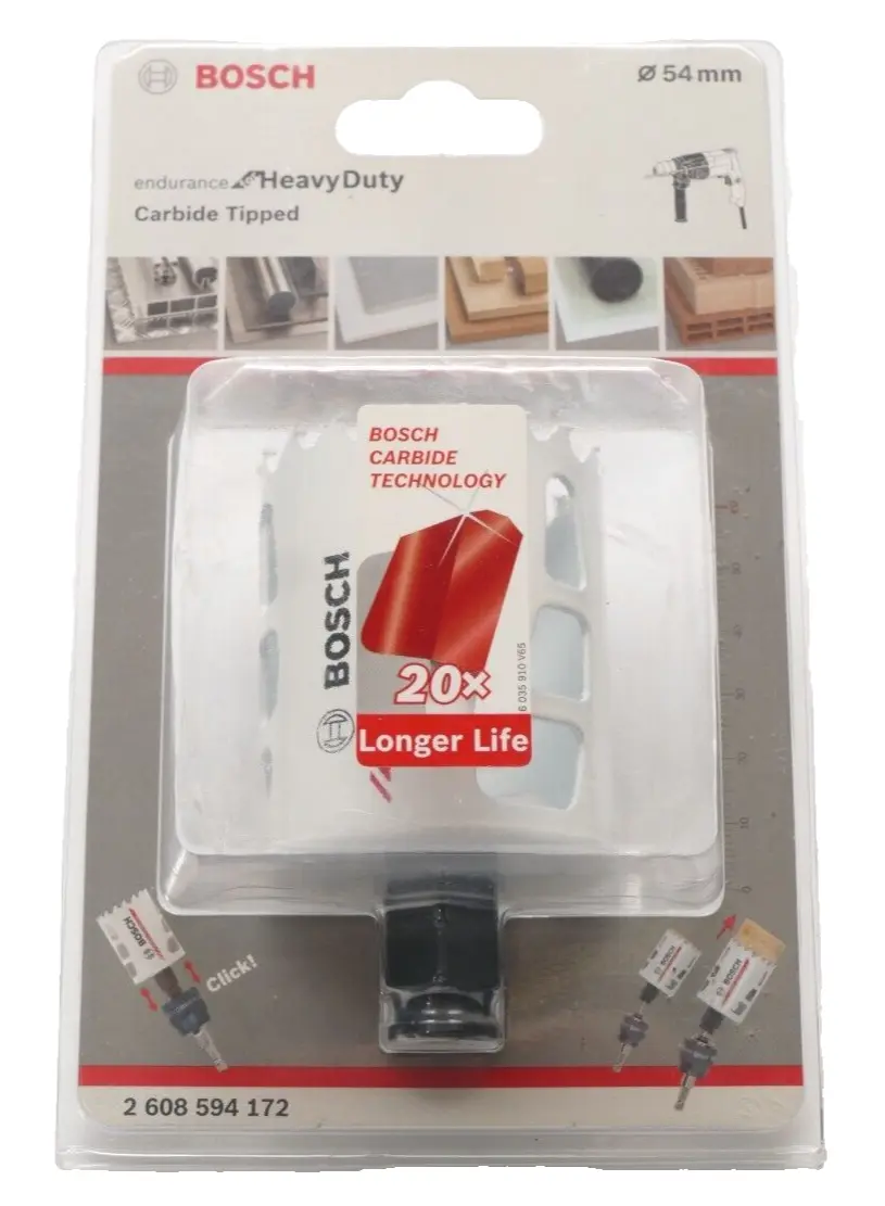 Produktfoto 1 von Bosch Lochsäge Endurance for Heavy Duty Ø 54mm | 2 608 594 172 | 2608594172