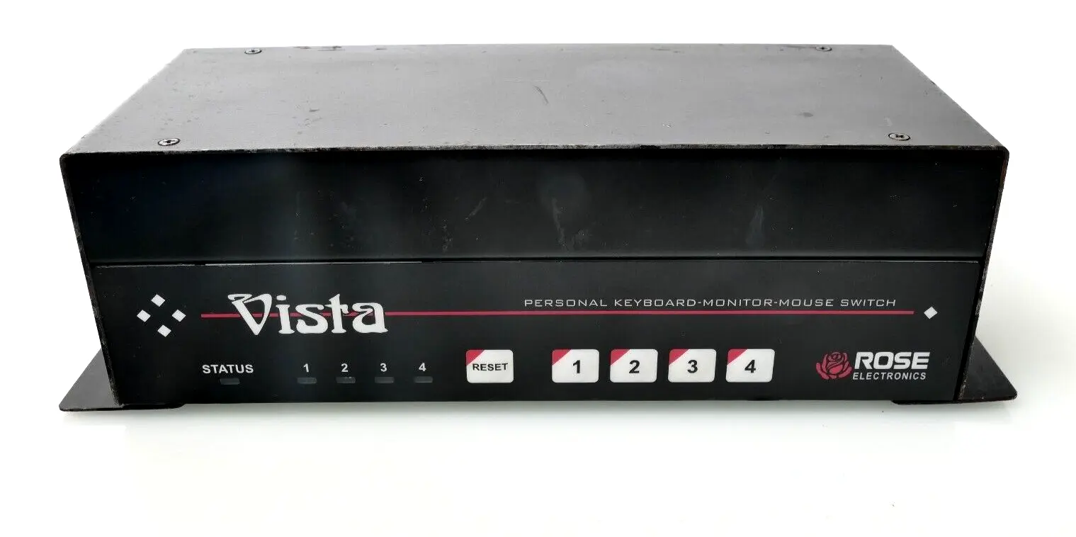 Rose Electronics KVM-4PCA | Keyboard-Monitor-Mouse-Schalter