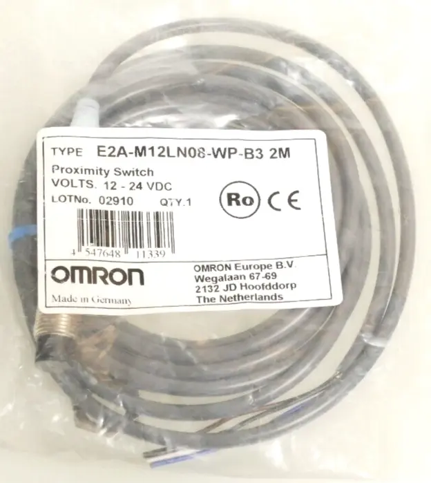 Produktfoto 1 von Omron Proximity Switch 2m | E2A-M12LN08-WP-B3