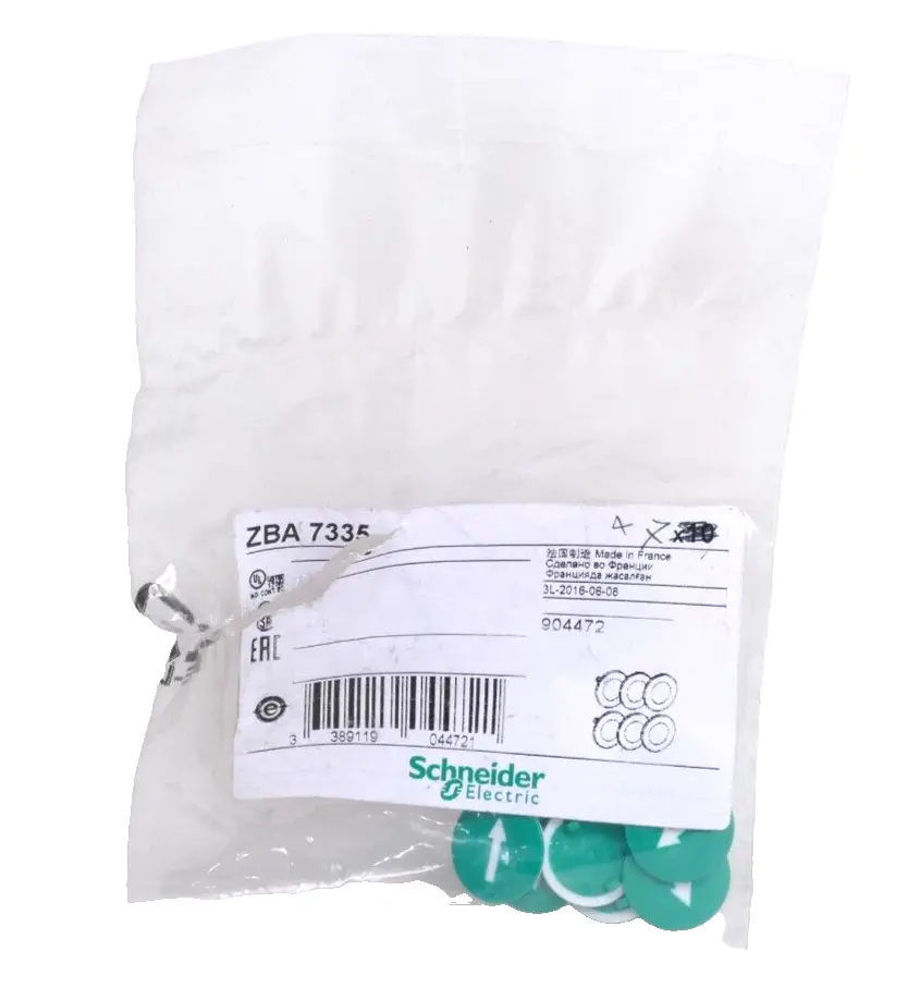 Produktfoto 1 von 7x Schneider Electric ZBA 7335 Meldegeräte Schutzkappe ZBA7335 | 904472