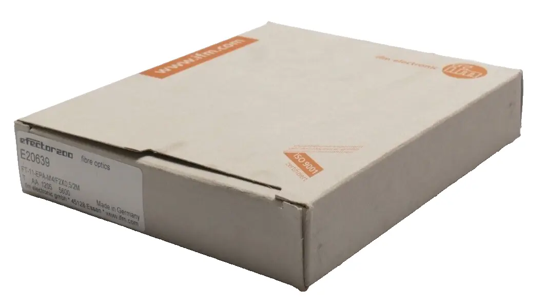 Produktfoto 1 von Ifm efector Lichtwellenleiter Reflexlichttaster FT-11-EPA-M4/F2X0,5/2M | E20639