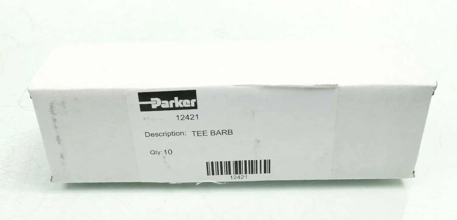 Produktfoto 1 von 10x Parker TEE BARB T-Stück Außendurchmesserameter Messing | 12421