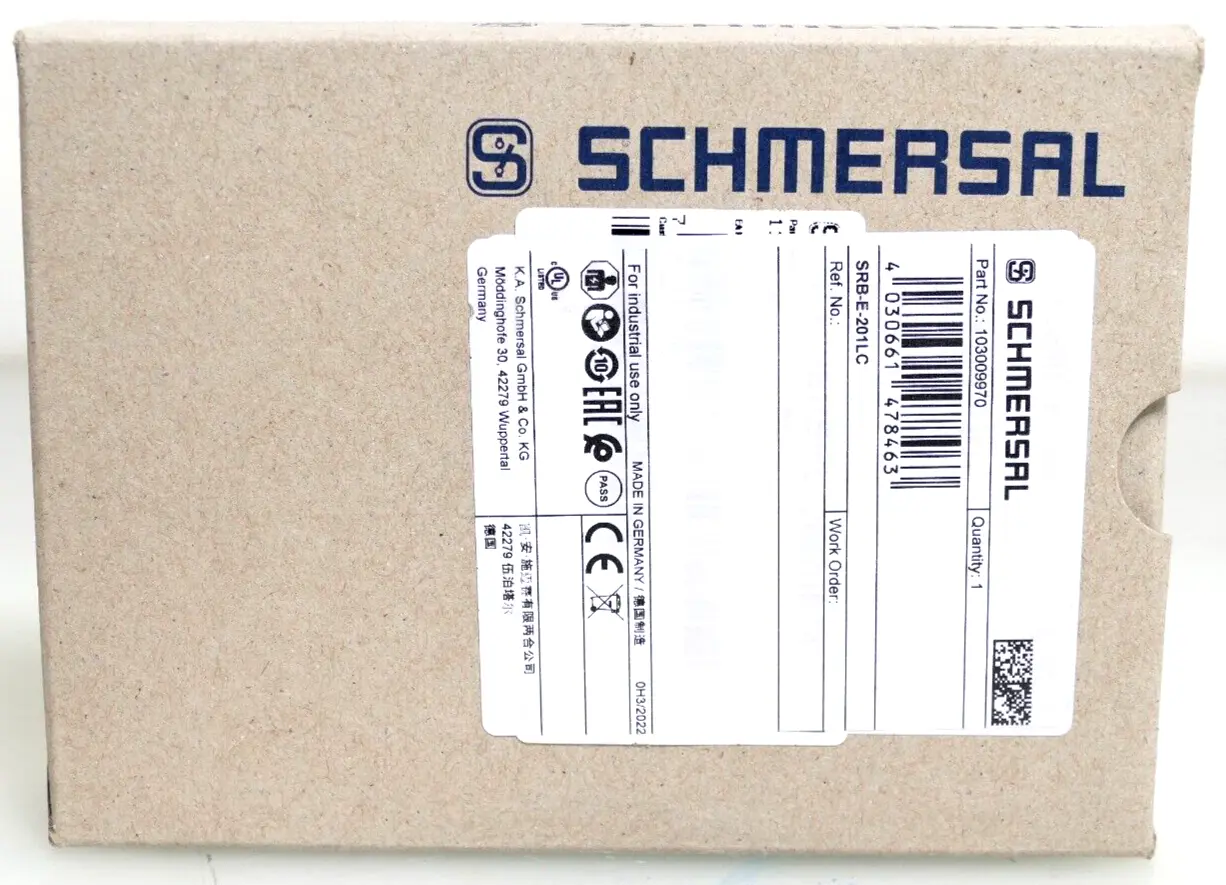 Produktfoto 1 von Schmersal Sicherheitsrelais SRB-E-201LC | 103009970