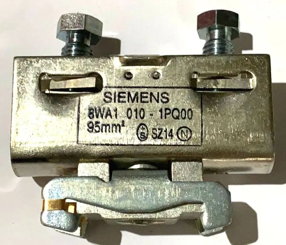 Produktfoto 1 von Siemens PE-Klemme 8WA1 010-1PQ00 | 8WA1010-1PQ00