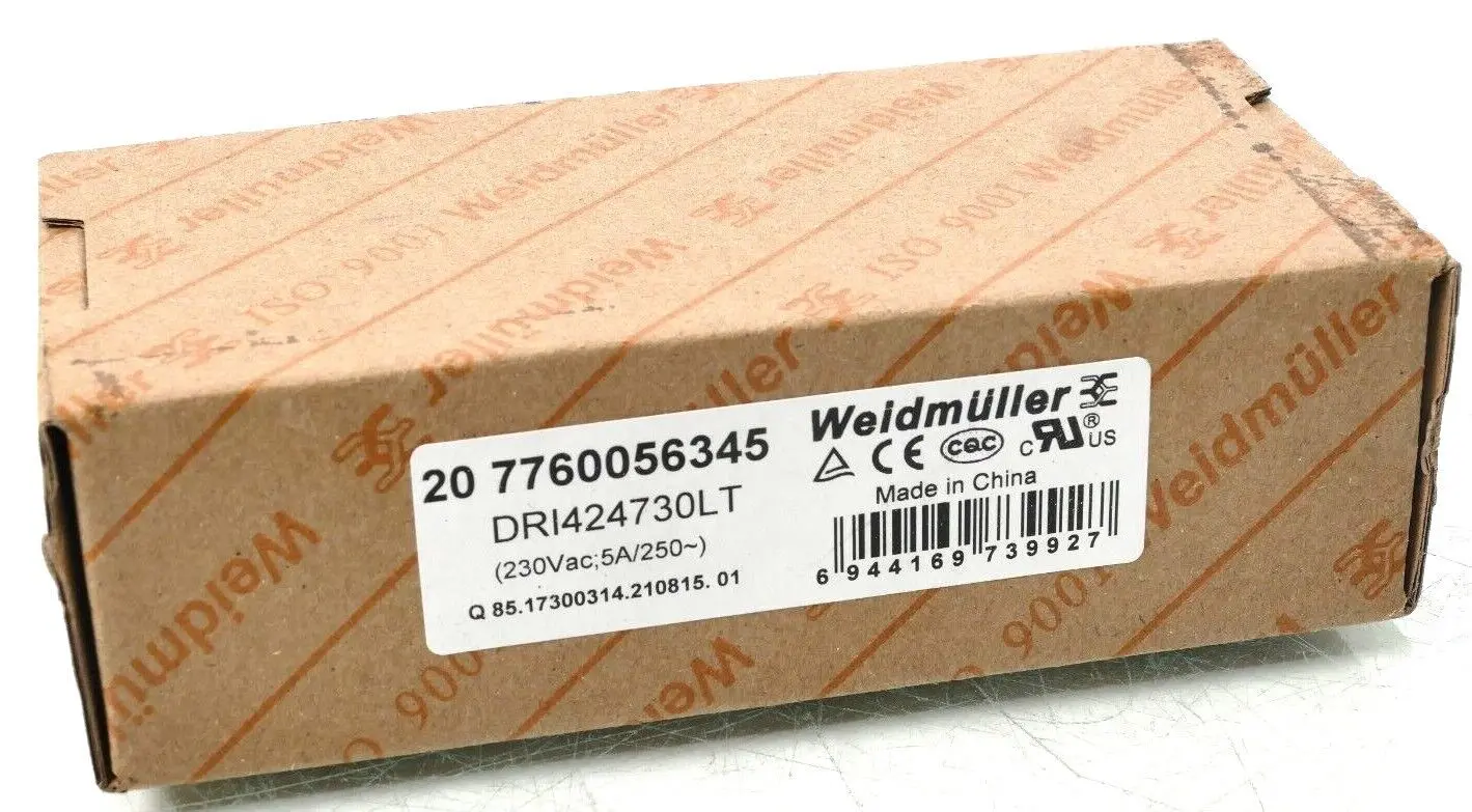 Produktfoto 1 von 20x Weidmüller Steckrelais DRI424730LT | 7760056345