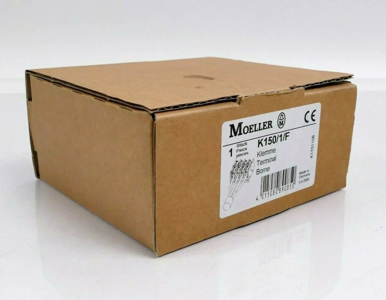 Produktfoto 1 von Moeller Anschlussklemme | K150/1/F