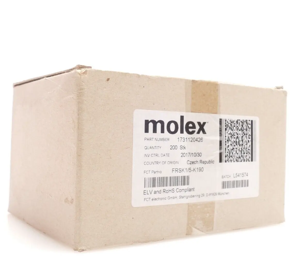 Produktfoto 1 von molex 1731120426 Rändelschraube für D-Sub-Steckverbinder | FRSK1/5-K190