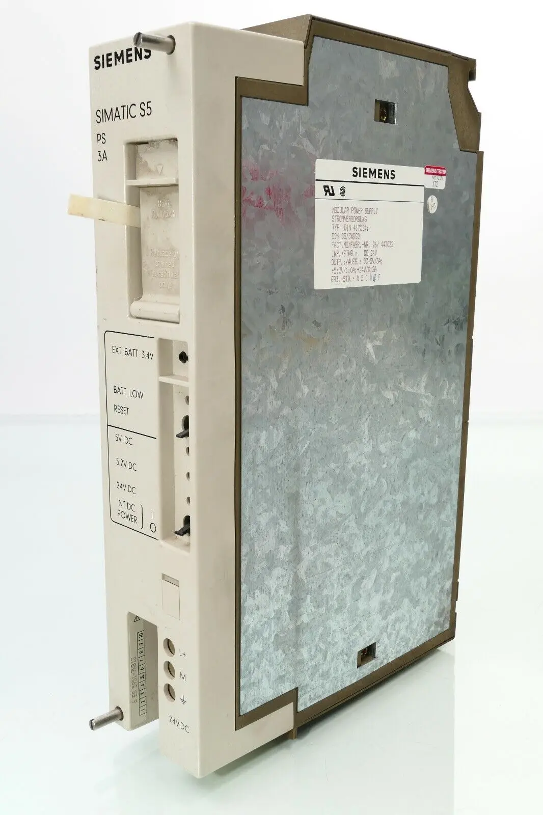 Produktfoto 1 von Siemens SIMATIC S5 Stromversorgung 6ES5 951-7NB13 | E:05 | 6ES5951-7NB13