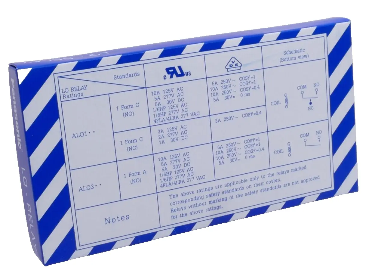 Produktfoto 1 von 100x Panasonic 30704Q LQ-Relais | ALQ106