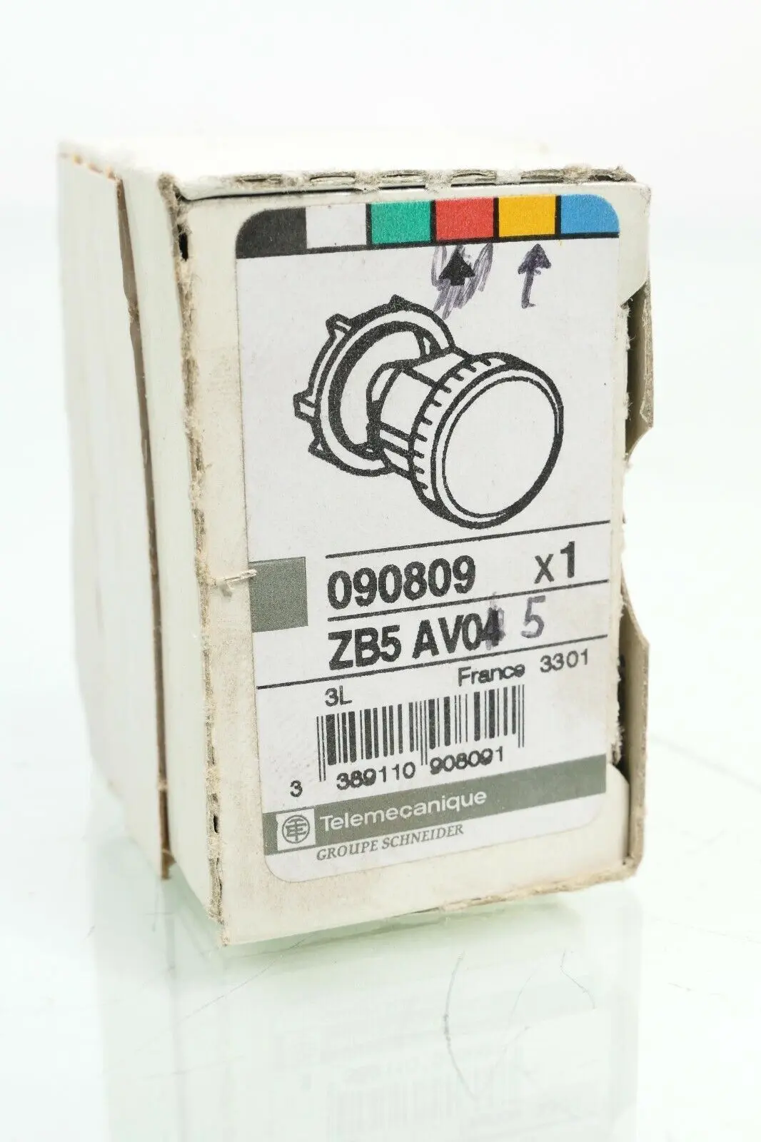 Produktfoto 1 von 2x Schneider Electric Leuchtmelder ZB5 AV05 | ZB5AV05