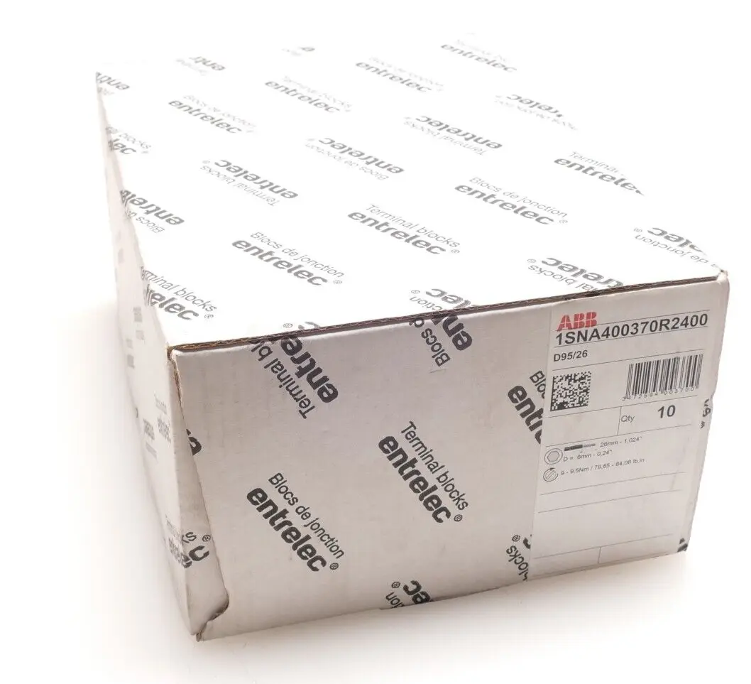 Produktfoto 1 von 10x ABB Entrelec Terminal Block D95/26 | 1SNA400370R2400