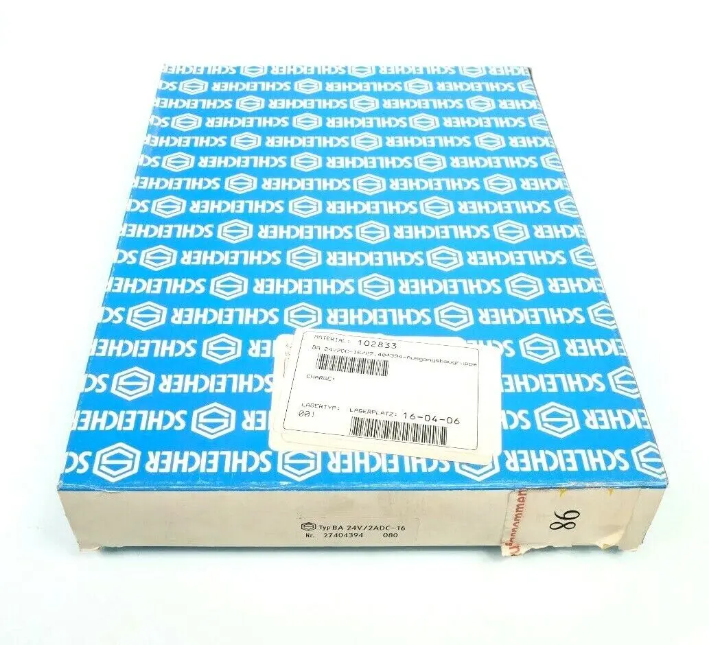 Produktfoto 1 von Schleicher TYp: BA 24V/2ADC-16 // Nr. 27404394 080 Ausgangsbaugruppe
