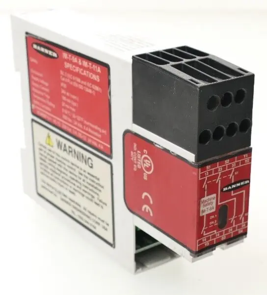Produktfoto 1 von Banner IM-T-9A Systemsteuerung Sicherheitsrelais | IM-T-9A & IM-T-11A