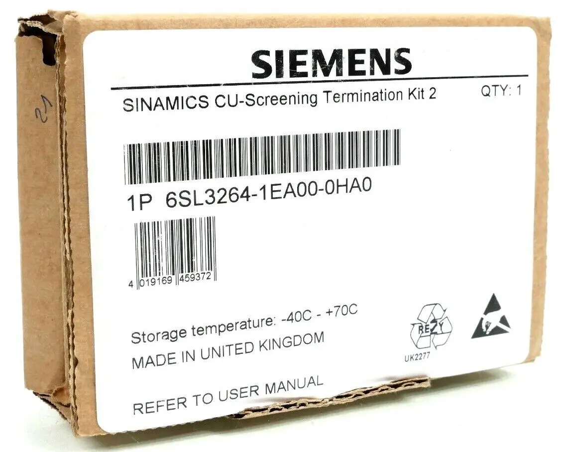 Produktfoto 1 von Siemens SINAMICS CU-Screening Termination Kit 2 | 6SL3264-1EA00-0HA0