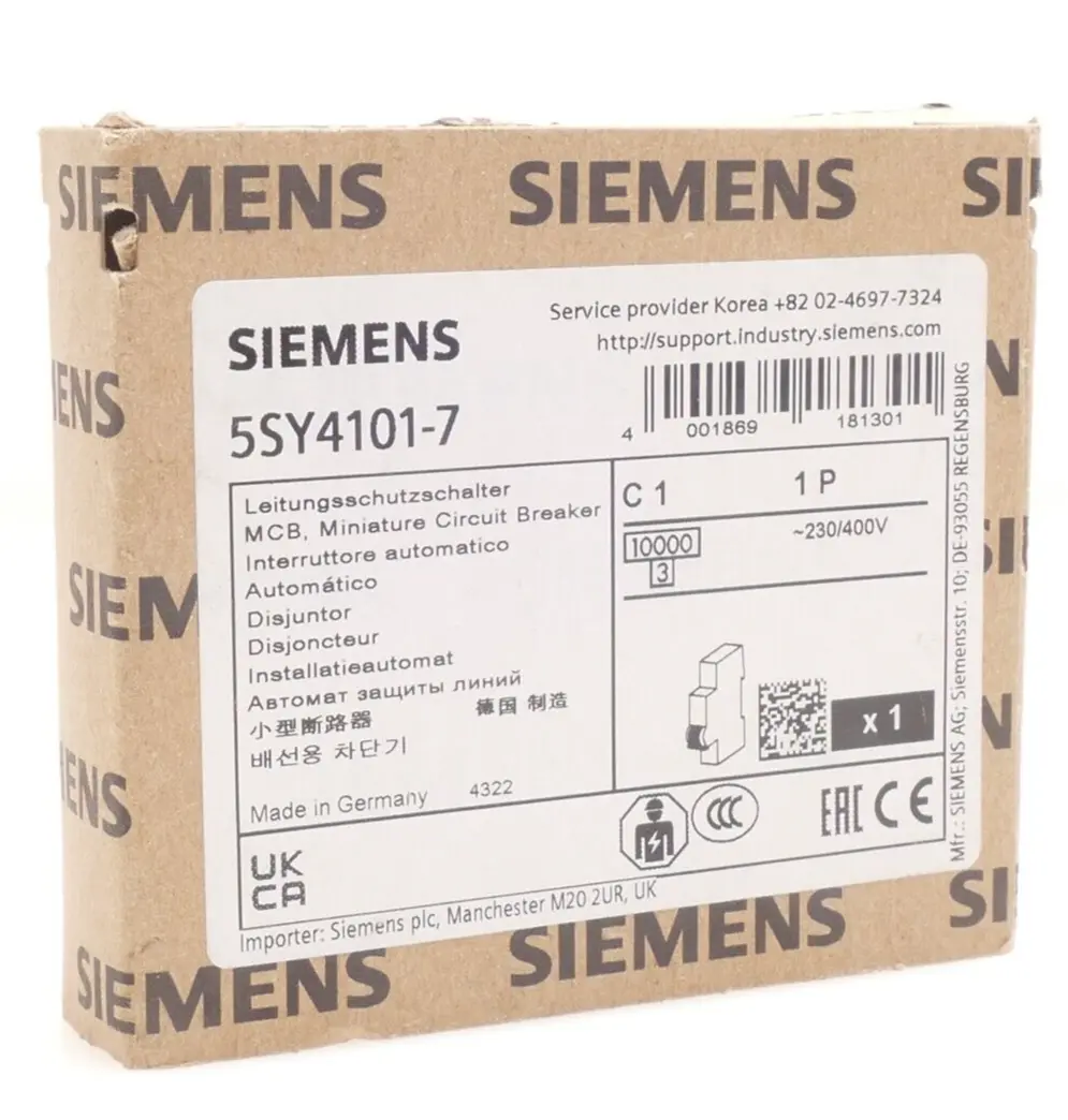Produktfoto 1 von Siemens Leitungsschutzschalter 5SY4 101-7 | C1 | 5SY4101-7