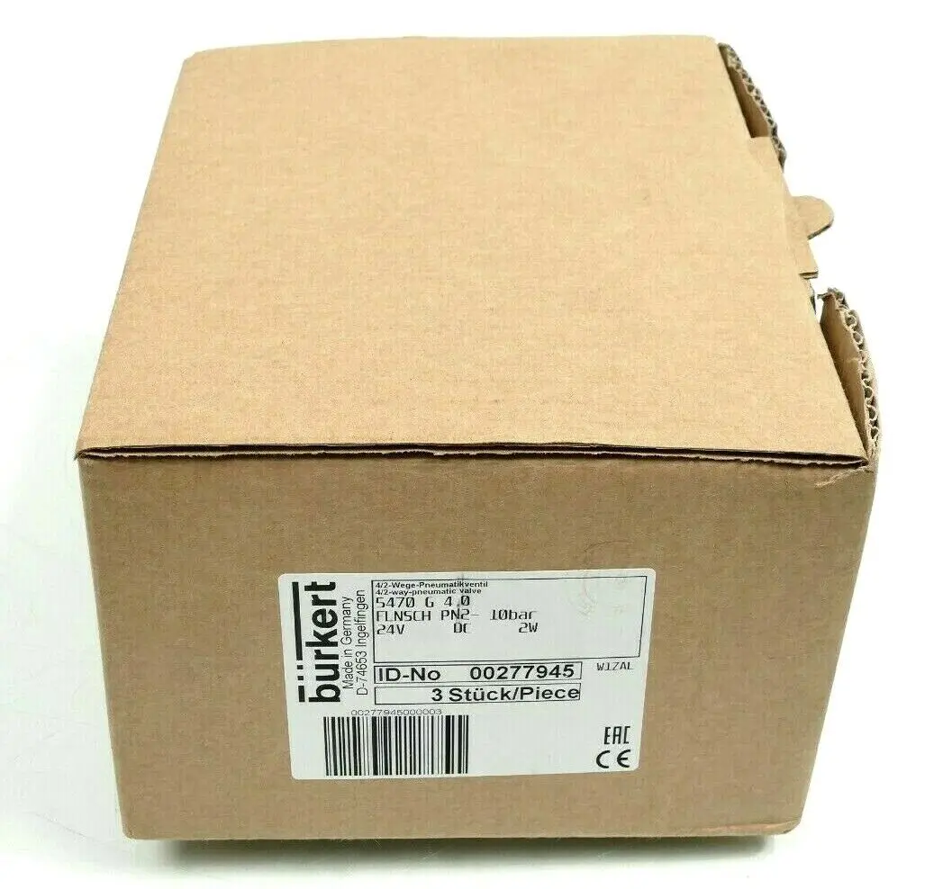 Produktfoto 1 von 3x Bürkert Flansch PN 2-10bar 5470 G 4,0 |  00277945