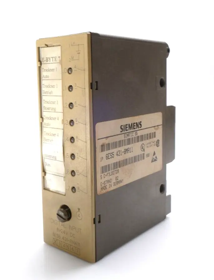 Produktfoto 1 von 14x Siemens  Digital Input 6ES5 431-8MA11 | E:02 | 6ES5431-8MA11