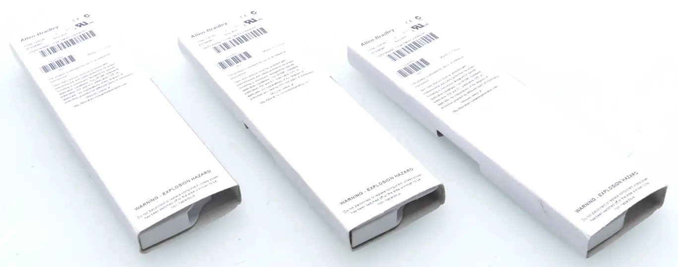 Produktfoto 1 von 3x Allen Bradley E/A-Module | Rev. A01 Ser. A | 1734-TOP3S