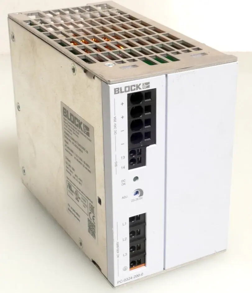 Produktfoto 1 von Block PC-0324-200-0 Power Compact-3AC/24DC-20