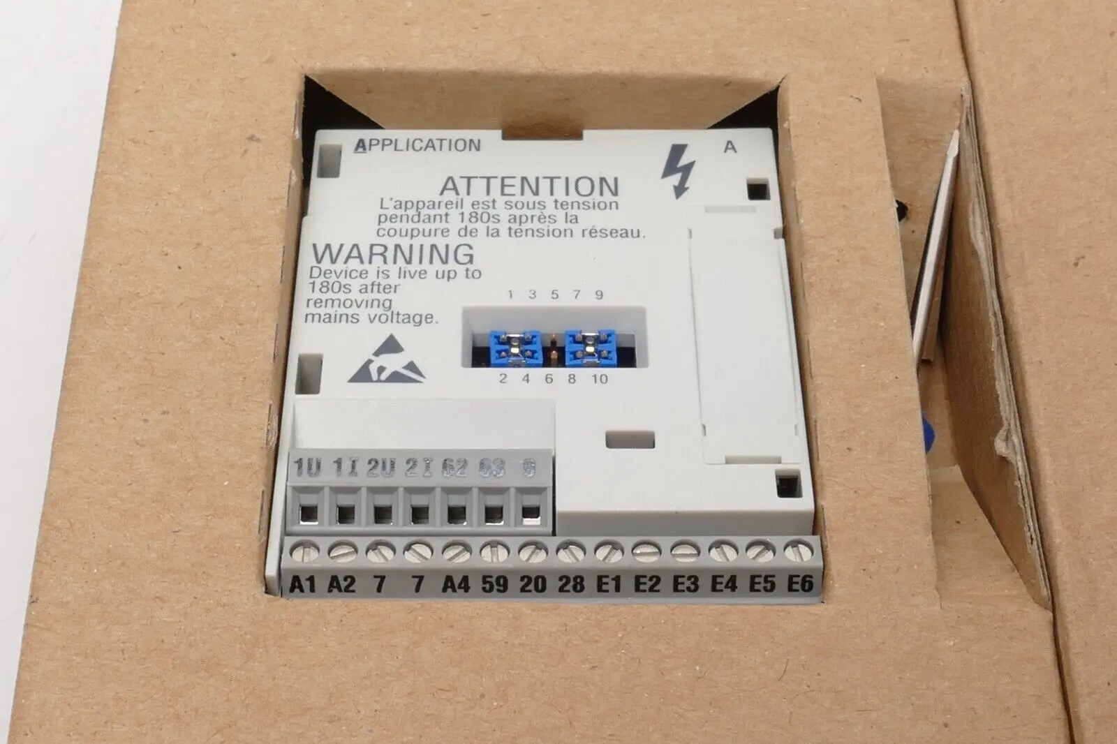 Produktfoto 1 von Lenze Applikation-I/O Modul | E82ZAFA001 | 00418626