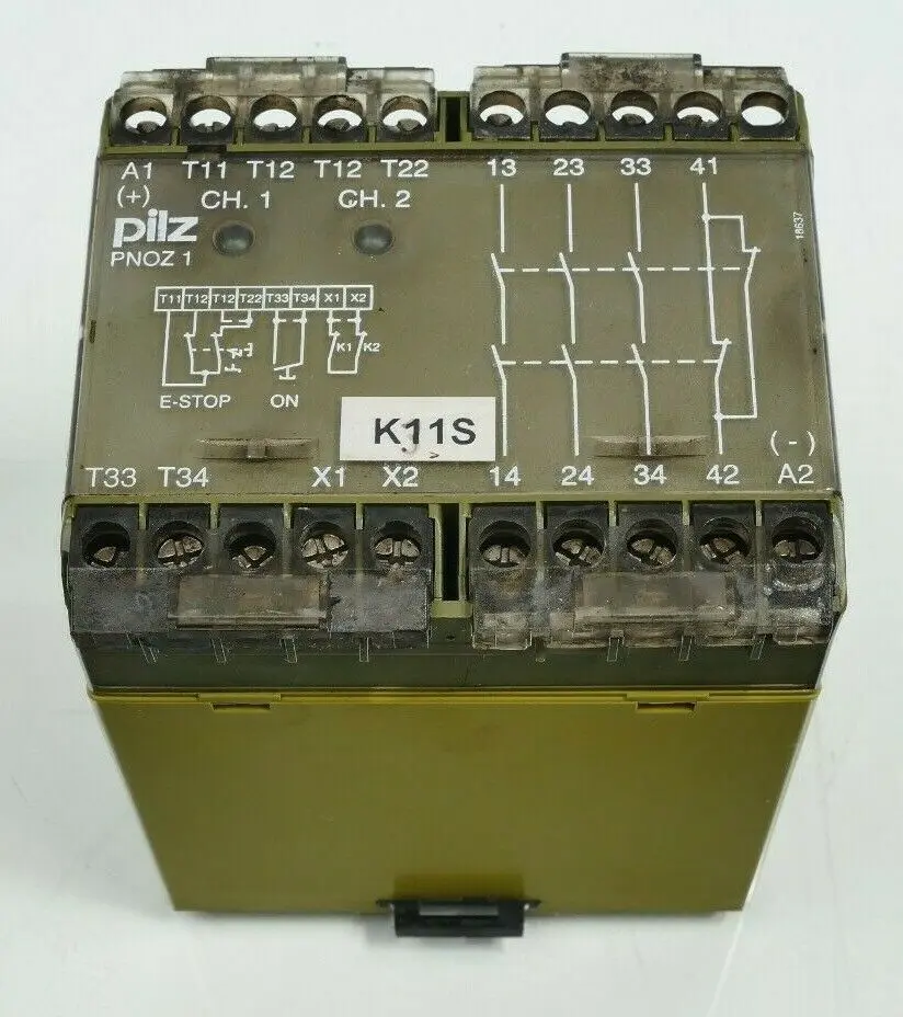 Produktfoto 1 von Pilz Sicherheitsrelais PNOZ 1 3S/1Ö | 475695