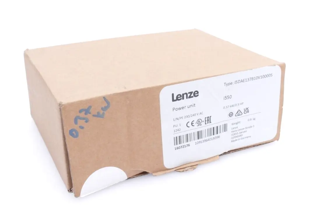 Produktfoto 1 von Lenze Umrichter 0.37kW/0.5HP I5DAE137B10V10000S | 16072176