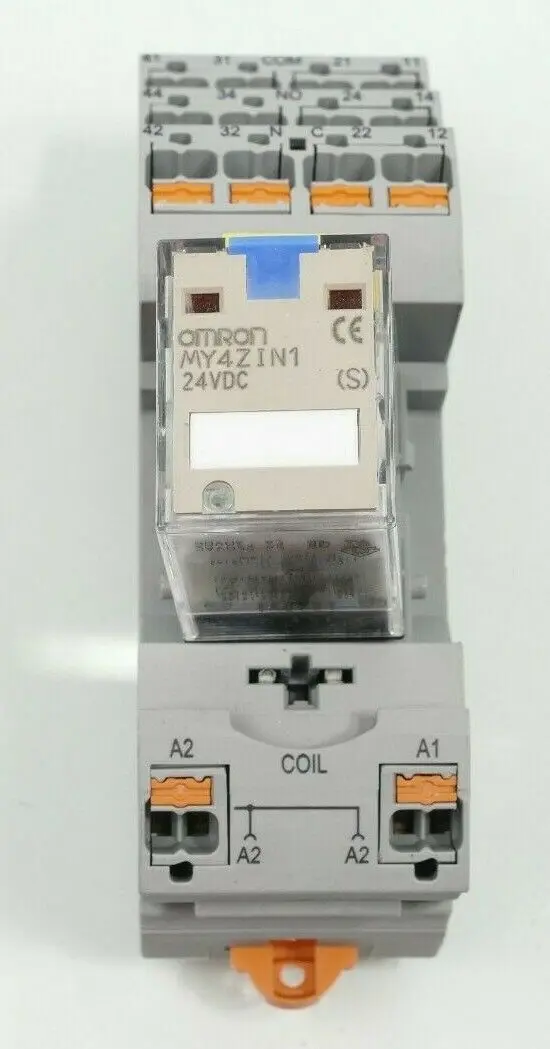 Produktfoto 1 von Phoenix Contact Relaissockel RIF-2-BPT/4X21 | 2900934 + Omron Relais | MY4ZIN1