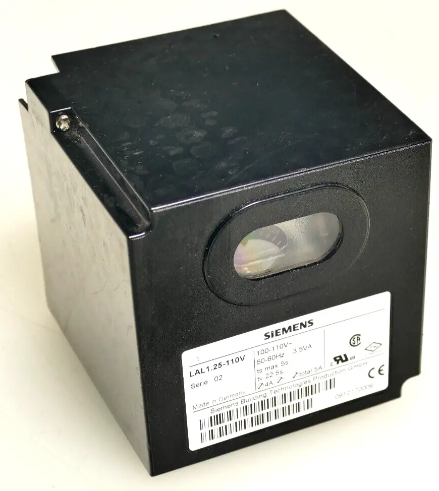 Produktfoto 1 von Siemens LAL1 Flammenwächter Steuerkasten LAL1.25-110V Serie 02