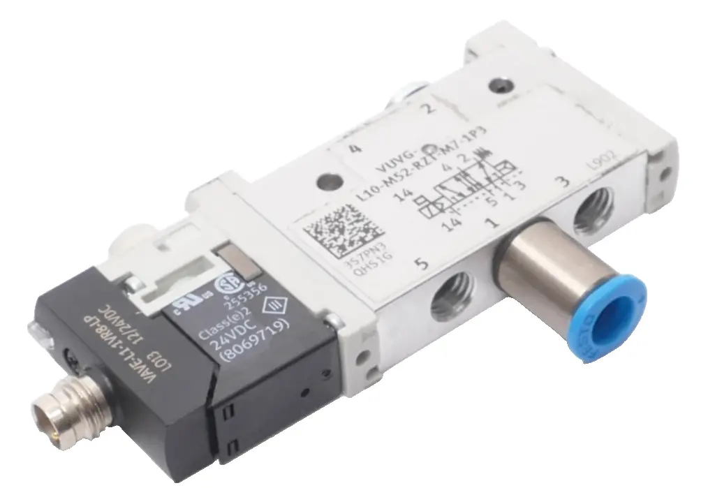 Produktfoto 1 von Festo Magnetventil | VUVG-L10-M52-RZT-M7-1P3