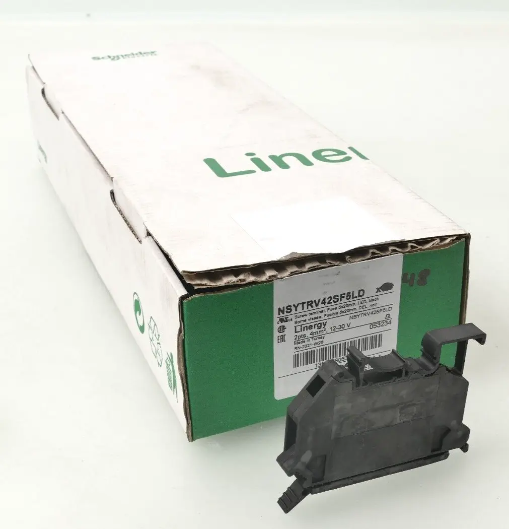 Produktfoto 1 von 48x Schneider Electric Sicherungstrennklemmenblock NSYTRV42SF5LD | 053234