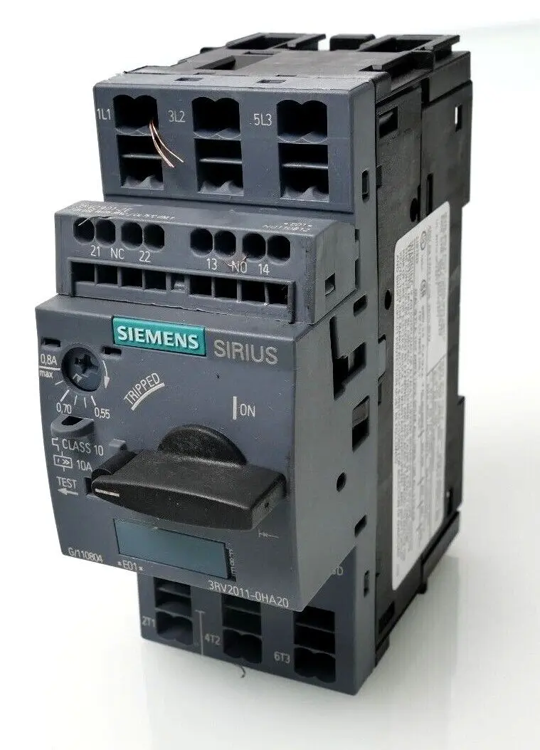 Siemens SIRIUS Leistungsschalter 3RV2 011-0HA20 | E:01 | 3RV2011-0HA20