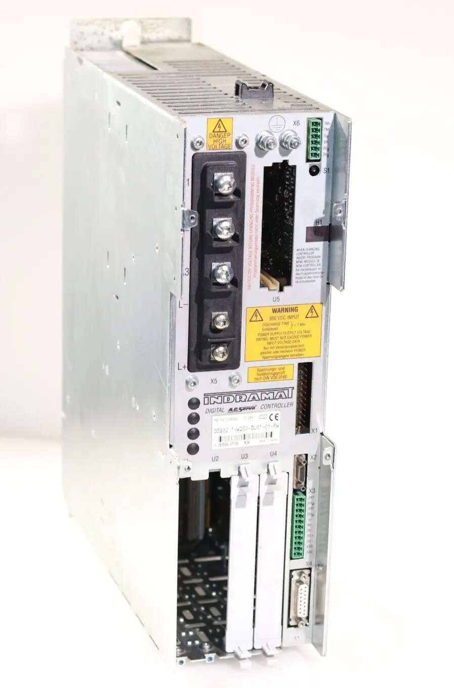 Produktfoto 1 von Indramat AC Servo Controller DDS02.1-W200-DL01-01-FW | R911266590