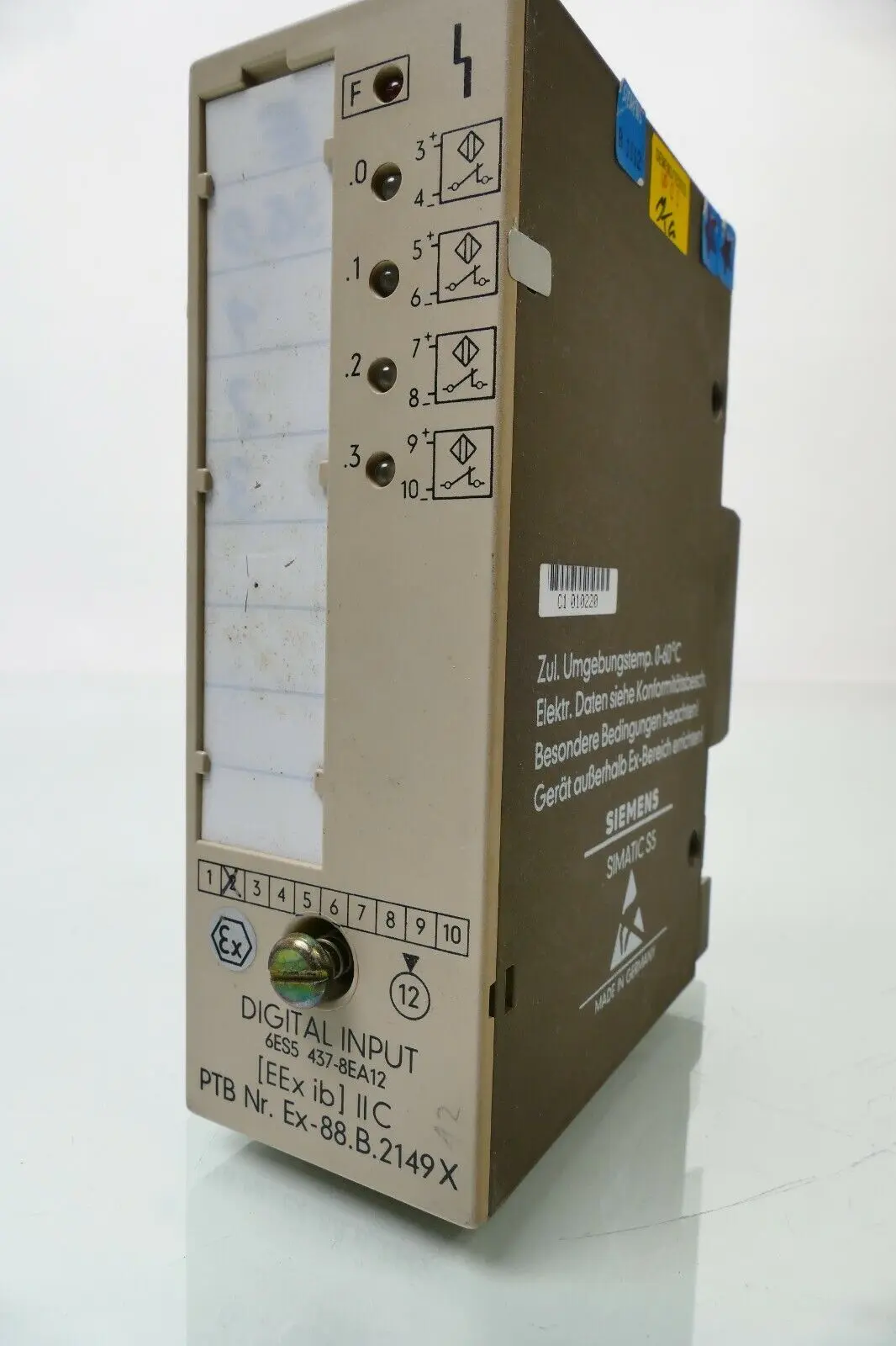 Produktfoto 1 von SIEMENS SIMATIC S5 Digital Input 6ES5 437-8EA12 | E:02 | 6ES5437-8EA12